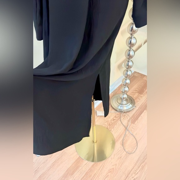 NWT,Max Studio, Button-Front, Belted,  Black Shirt Dress,Front Pockets, Size S - Picture 9 of 13